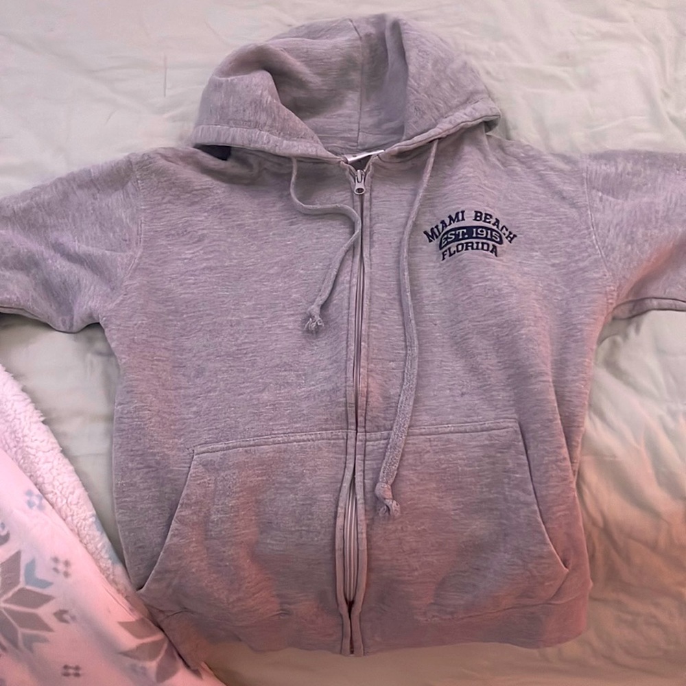 Miami Beach Florida zip up